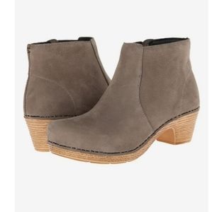 Dansko Maria Taupe Milled Nubuck